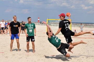 26. Beach-Handball-Tage in der SportBeachArena am Warnemünder Strand. Foto: Katrin Heidemann