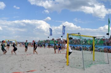 26. Beach-Handball-Tage in der SportBeachArena am Warnemünder Strand. Foto: Katrin Heidemann