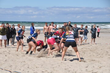 2. Beachrugby-Turnier in der SportBeachArena am Warnemünder Strand. Foto: Katrin Heidemann