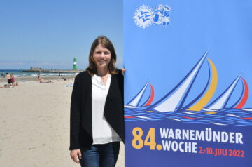 Ulrike Döring, Leiterin Büro Warnemünder WocheFoto: Joachim Kloock